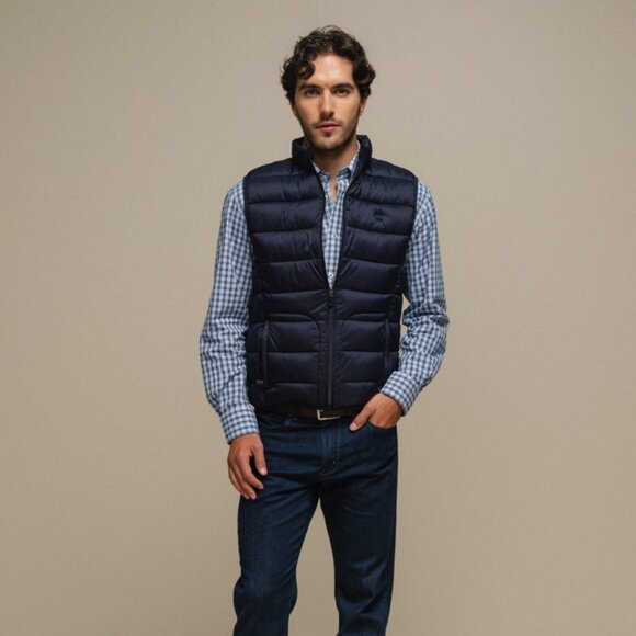 SMF Navy Padded Vest